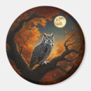 Recherche de nuit de halloween magnets Automne