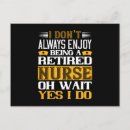 Recherche de infirmière de retraite cartes postales Retraité