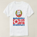 Recherche de drapeau corée tshirts Corée du nord