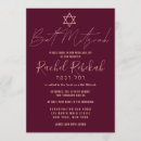 Recherche de rouge or invitations Moderne