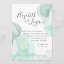 Recherche de aqua green invitations Aquarelle
