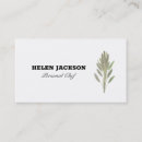 Suche nach nahrung visitenkarten Persönlicher koch