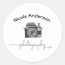 Recherche de logo photographe autocollants Simple