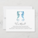 Suche nach seepferde einladungen Aquarell