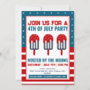 Recherche de patriotic party invitations Étoiles et rayures