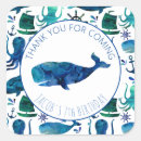 Suche nach whale aufkleber Aquarell