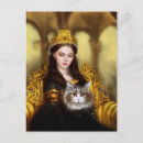 Recherche de une petite princesse cartes postales Chat