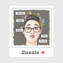 Suche nach nerdy aufkleber Nervös