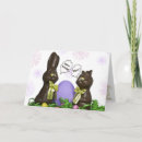 Recherche de drôle pâques cartes Chocolat