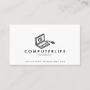 Suche nach laptop visitenkarten Technologie