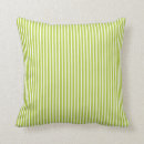 Recherche de vert chartreuse coussins Rayé