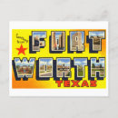 Suche nach fort worth texas postkarten Vintag