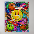 Recherche de visage coloré posters Sourire