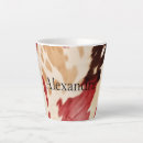 Recherche de peau de vache tasses Cowboy