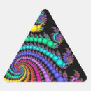 Recherche de triangles autocollants Arc en ciel
