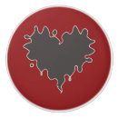 Suche nach schwarzes herz knäufe und griffe Niedlich