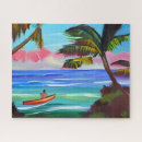 Suche nach kayak puzzle Ozean