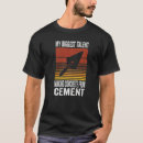Suche nach bauarbeiter tshirts Zement