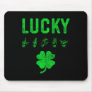 Recherche de saint patrick tapis souris Chanceux