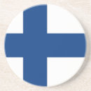 Recherche de la finlande dessous de verres Drapeau