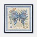 Recherche de papillon bleu magnets Élégant