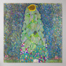 Suche nach klimt sonnenblume poster Grün