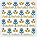 Recherche de motif scandinave autocollants Fleur