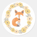 Suche nach lebewesen aufkleber Fuchs