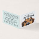Suche nach niedliche hunde visitenkarten Hundeschwalker