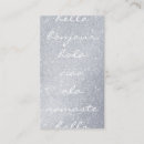 Recherche de salutations cartes visite Consultant