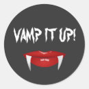 Recherche de crocs de vampire autocollants Halloween