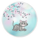 Recherche de chats mignons boutons et poignées de porte Animal