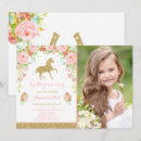 Recherche de fille de cheval invitations D'anniversaire
