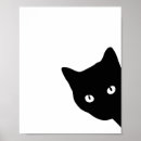 Suche nach katzen silhouetten poster Süß