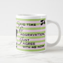 Recherche de humour gaucher tasses Typographie