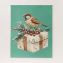 Recherche de oiseau de noël puzzles Pour eux