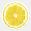 Recherche de tranche de citron autocollants Jaune