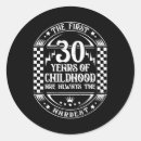 Recherche de années 30 autocollants 30e