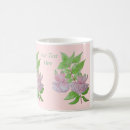 Recherche de fleur rose fuchsia tasses Motifs floraux