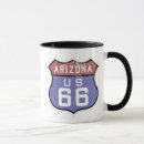 Recherche de route 66 tasses Rustique