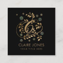 Suche nach buchstabe c visitenkarten Monogramm