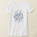 Suche nach abschluss frauen tshirts Typografie