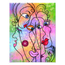 Recherche de peinture visage posters Cubisme