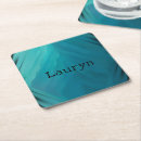 Recherche de bleu turquoise dessous de verres Noir