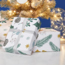 Recherche de feuillage papier cadeau Motif
