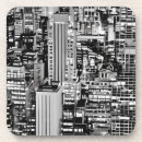 Suche nach new york city untersetzer Schwarz weiß