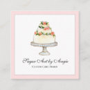 Suche nach hochzeitstorten visitenkarten Elegant