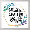 Recherche de remerciements posters Reconnaissant béni