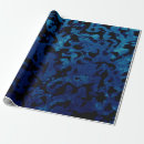 Recherche de camo bleu papier cadeau Noir
