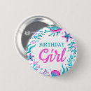 Recherche de anniversaire plage badges Fille d'anniversaire